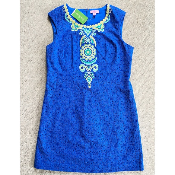 NWT Lilly Pulitzer Dress, Valentia Shift - Picture 5 of 8